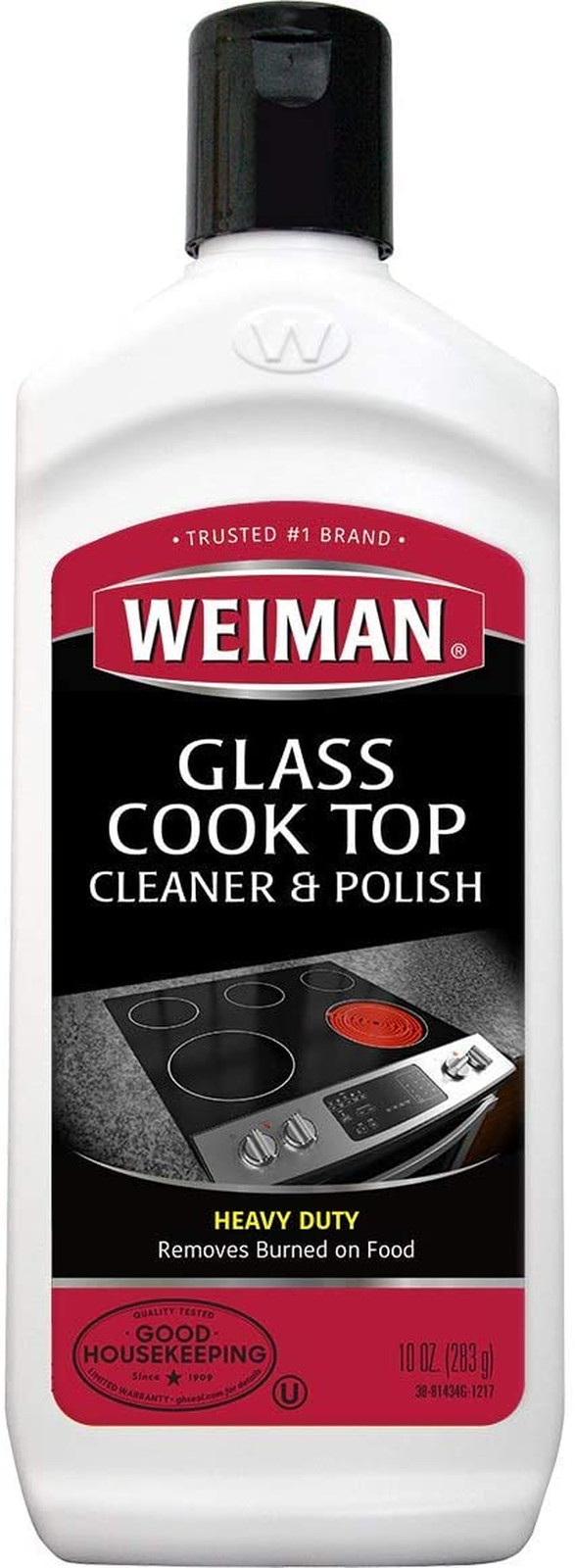 Glass Cooktop Heavy Duty Cleaner & Polish – Shines and Protects Glass/Ceramic Sm