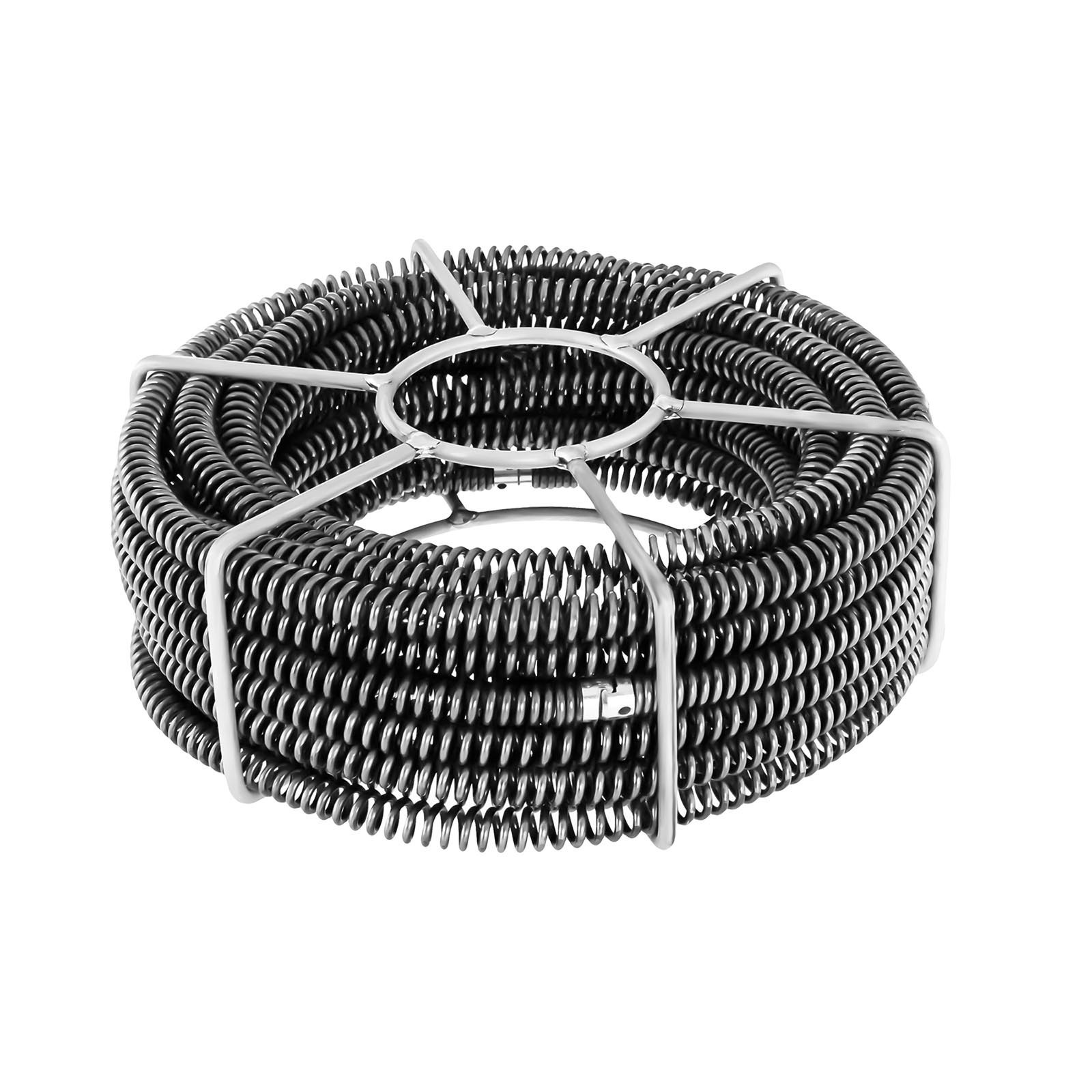 39.4′-65′ Drain Cleaner Auger Cable Replacement Snake Pipe Sewer Wire Snake Spri