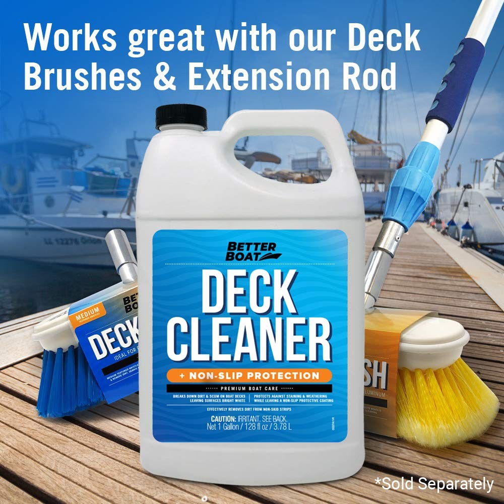 Better Boat Boat Deck Cleaner for NonSkid Strips on Fiberglass, Vinyl, Alumin…