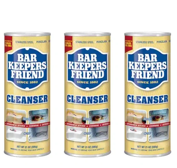 Bar Keepers Friend 21 oz. All-Purpose Cleaner and Polish (3-Pack)