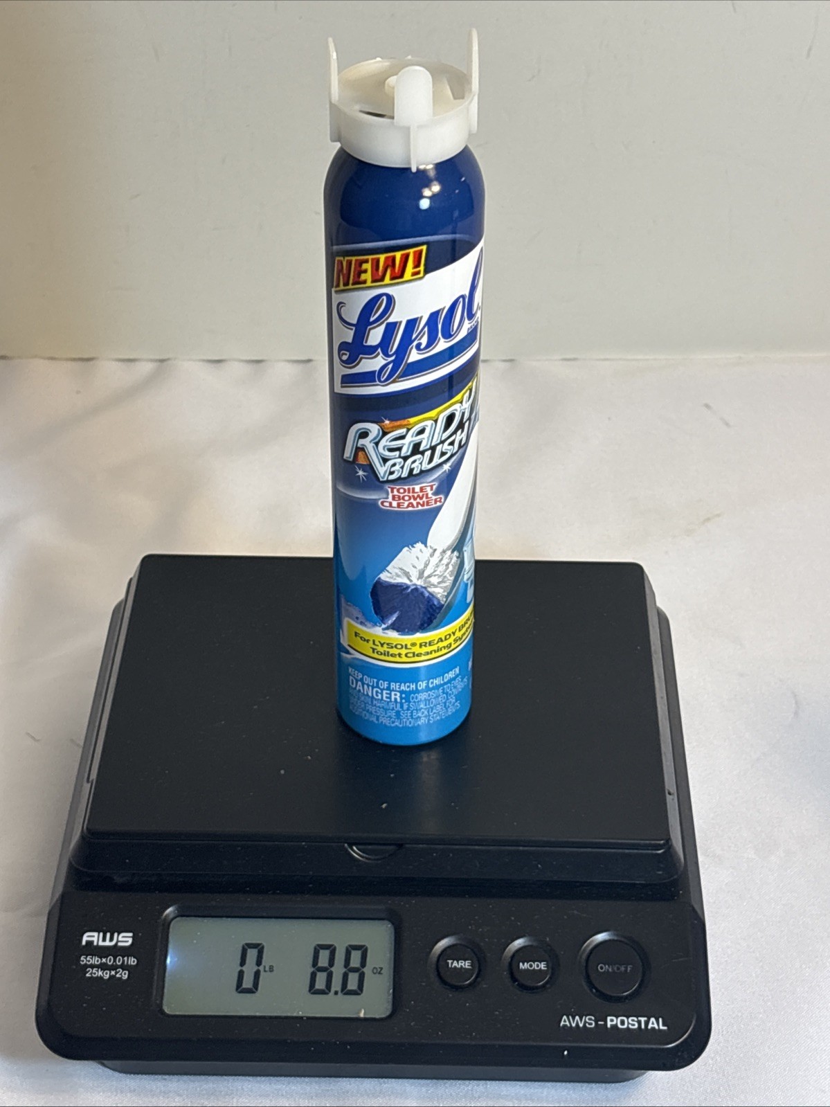 Lot of 2 Lysol Ready Brush Toilet Bowl Cleaner Aerosol Refill Cans READ DESCRIPT