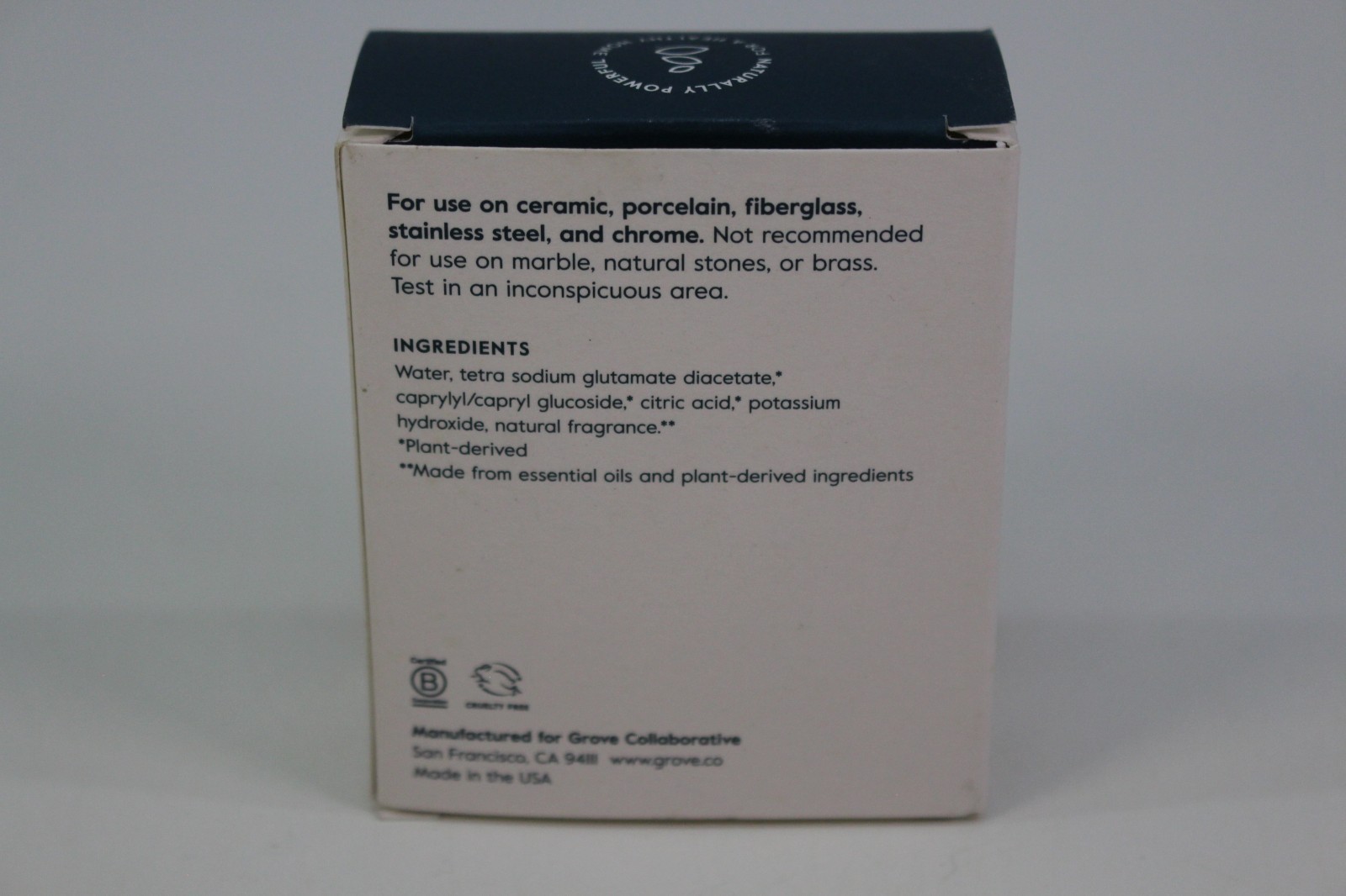 Grove Collaborative Daily Shower Cleaner Concentrate 2 Pack NIB Orange & Rose