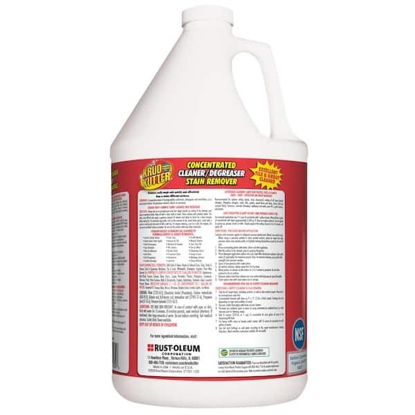 Krud Kutter Kk012 Cleaner/Degreaser Stain Remover, Jug, 1/3/6 Gal, Concentrated,