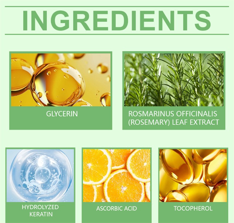 Organic Rosemary Hair Growth Shampoo for Women and Men-Natural Thickening
