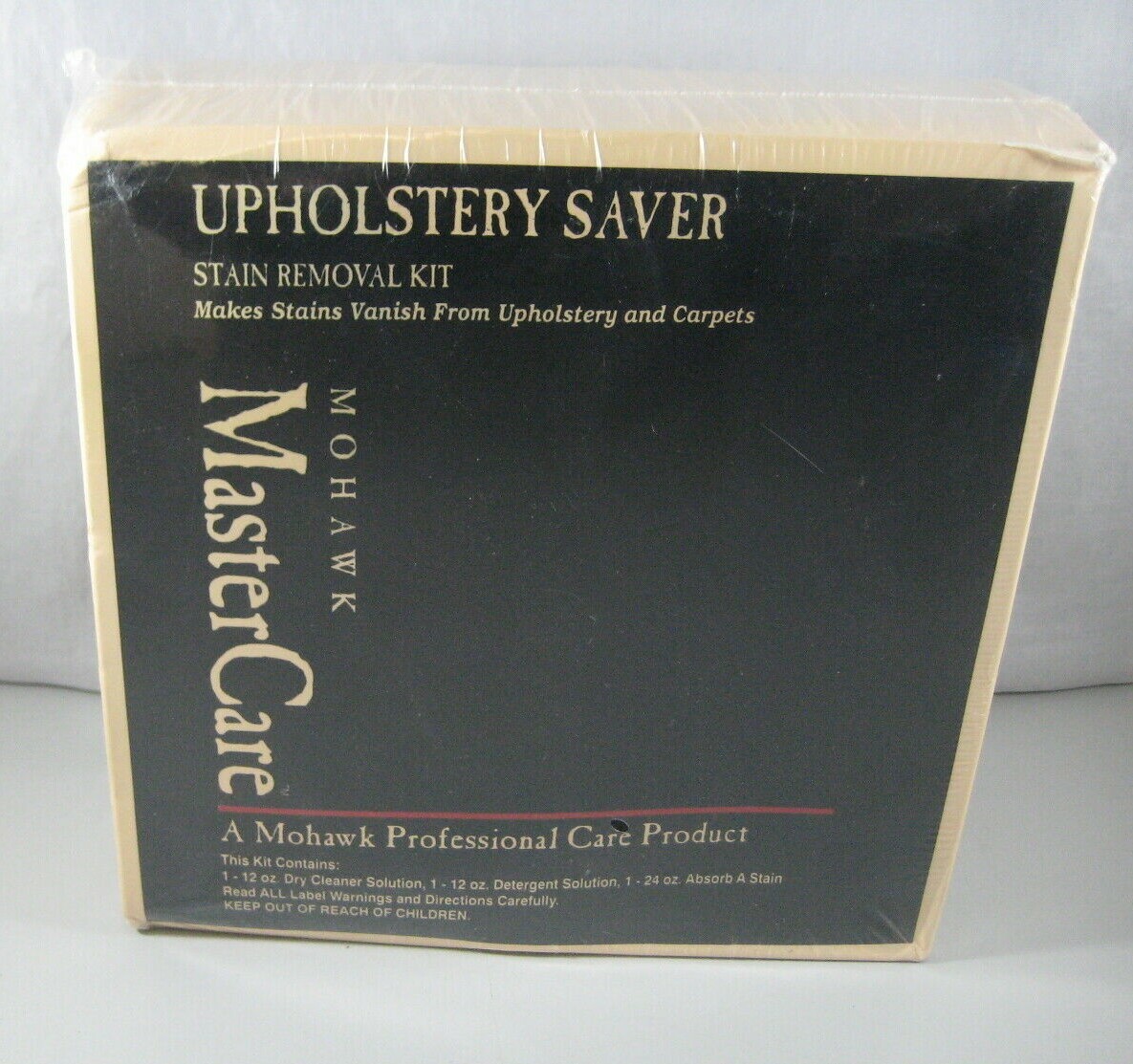 MoHawk Master Care Upholstery Saver Stain Removal Kit NEW