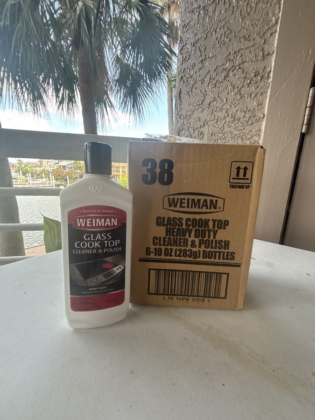 Weiman Glass Cook Top Heavy Duty Cleaner & Polish (6-Pack of 10oz Bottles)