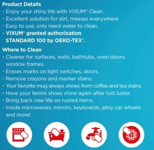 Multi-Surface Cleaning Pads, 50 Pack – Non-Toxic Material