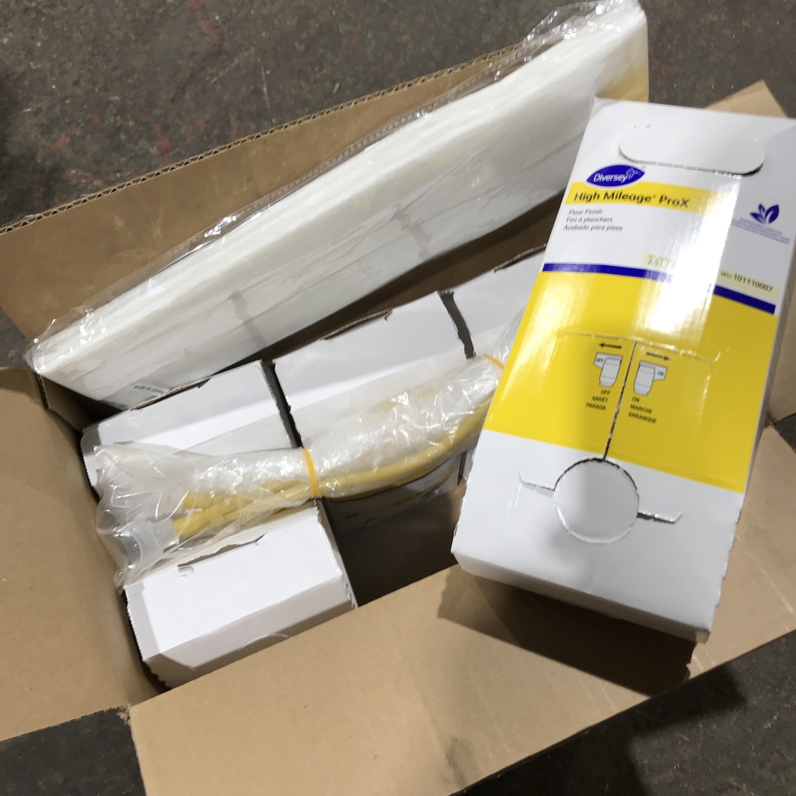 6 Pack Diversey High Mileage ProX Floor Finish 2.5L Each 101110007 New