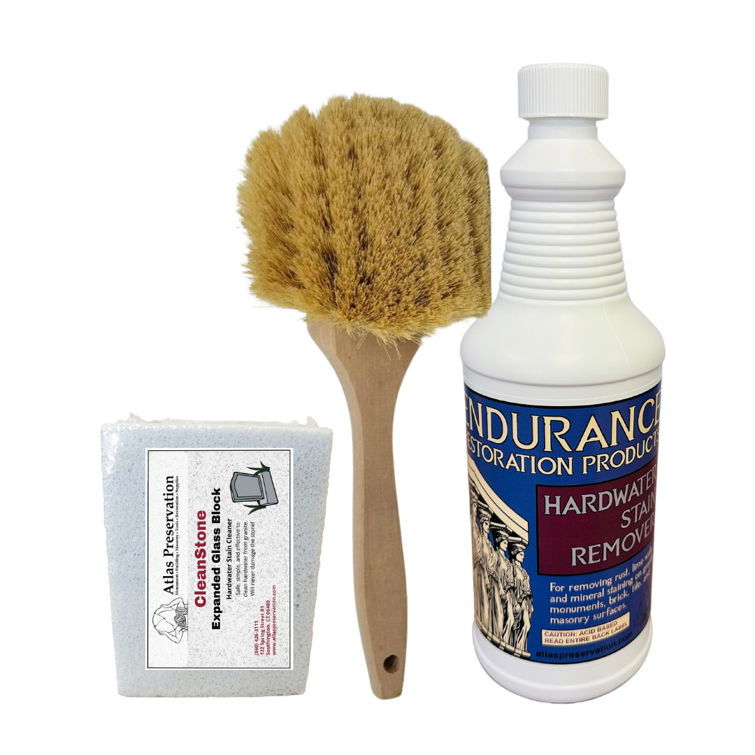 CleanStone Hardwater Stain Cleaning Kit