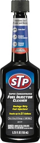 STP Super Concentrated Fuel Injector Cleaner 12 Pack 5.25 fl Oz Bottles