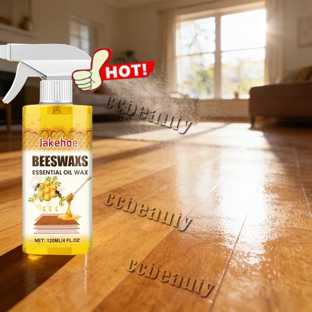 Beeswax Spray Essential Oil Wax,Multi-Purpose Furniture Polish,WoodCare Spray