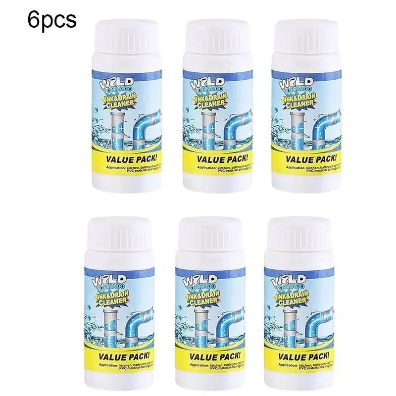 1-5x Wild Tornado Powerful Sink Drain Cleaner High Efficiency Clogging Remover