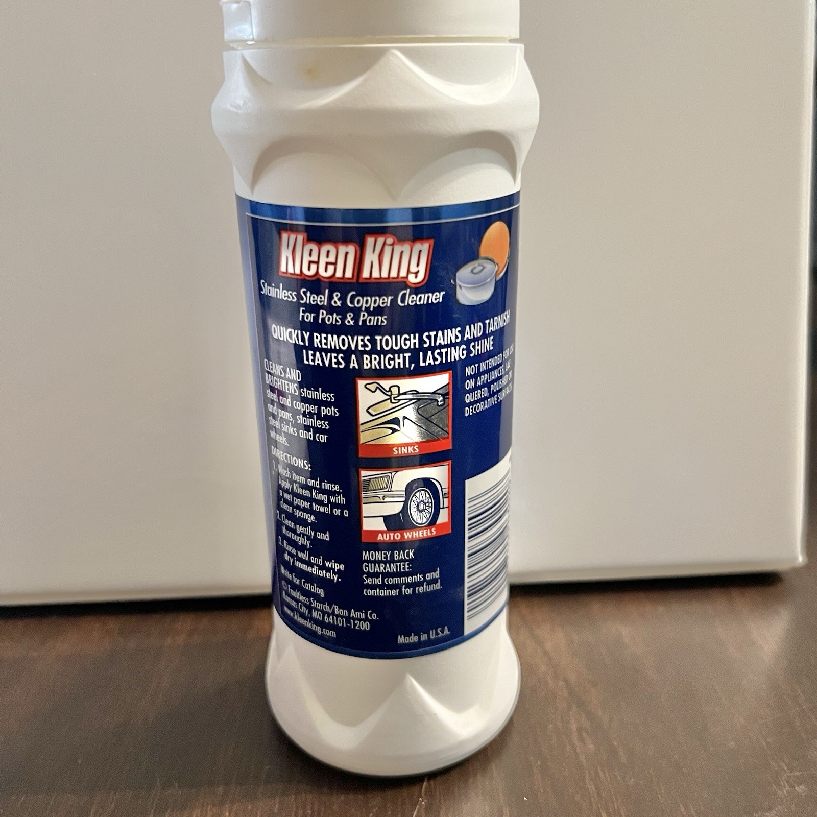 King Kleen Stainless Steel Cookware Cleaner & Copper Cleaner 14 oz Multi-Purpose