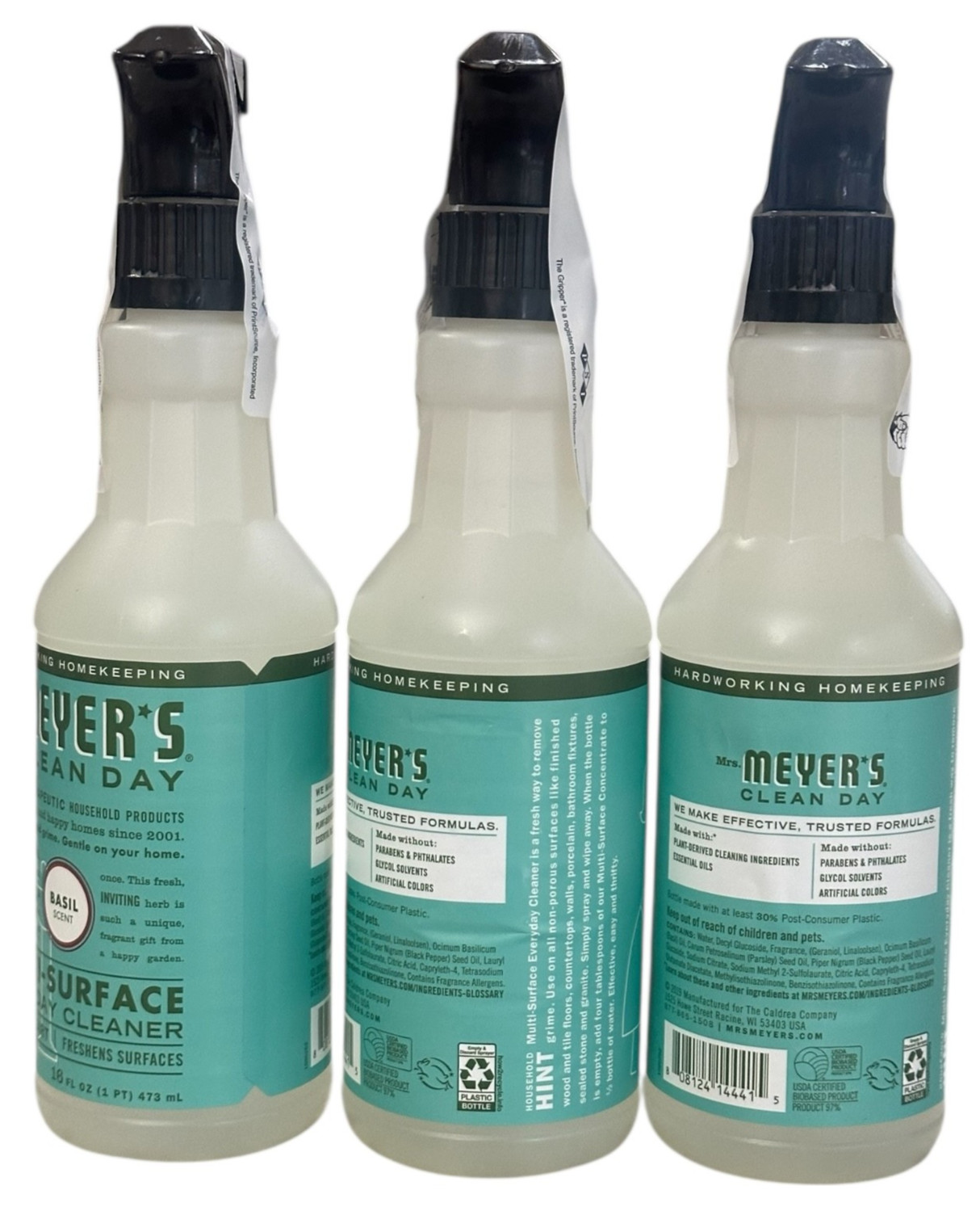 3-Count Mrs Meyers Iowa Pine Multi Surface Clean Spray 16 fl oz