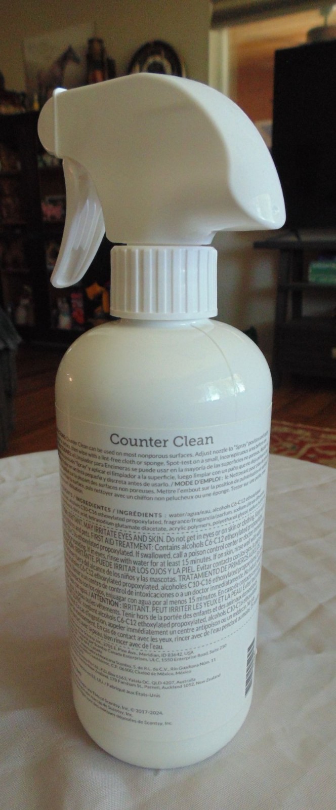 Scentsy Ocean Air & Coconut Water Counter Clean Spray 16fl oz RETIRED Scent