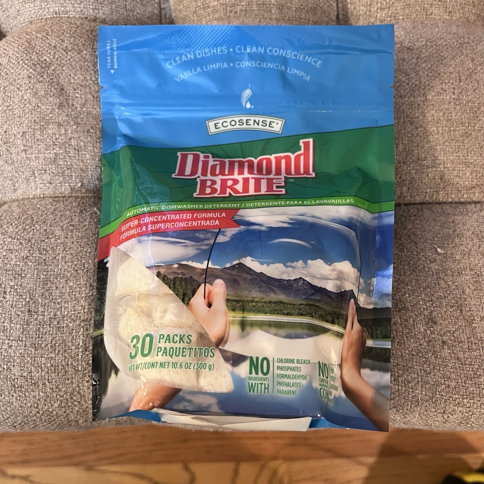 Melaleuca – Ecosense Diamond Brite Dishwasher Pods 30 Packs New – Exp 04/2027