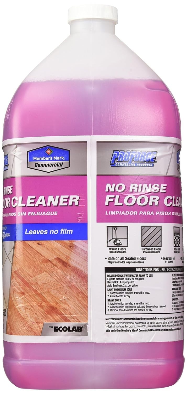 No Rinse Floor Cleaner 127.8 Fluid Ounces