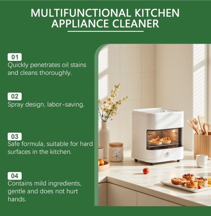 jakehoe Multifunctional Kitchen Appliance Cleaner