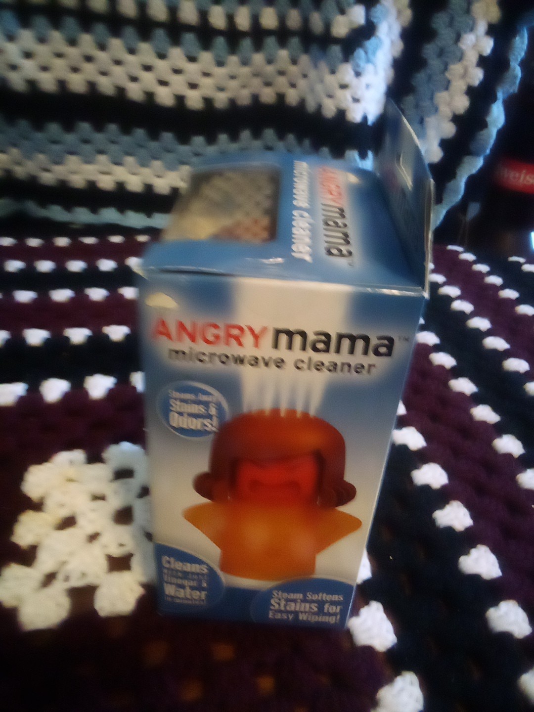 Angry Mama Microwave Fast Steam Useful Newest Cleaner Cleaning Gadget 2015 New