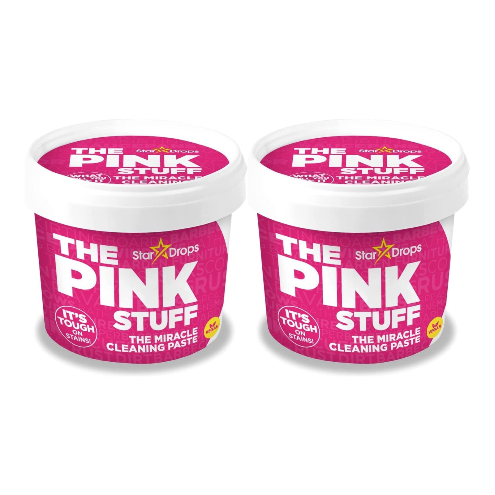 The Pink Stuff – The Miracle Cleaning Paste (Vegan), 850g (30oz) (Pack of 2)