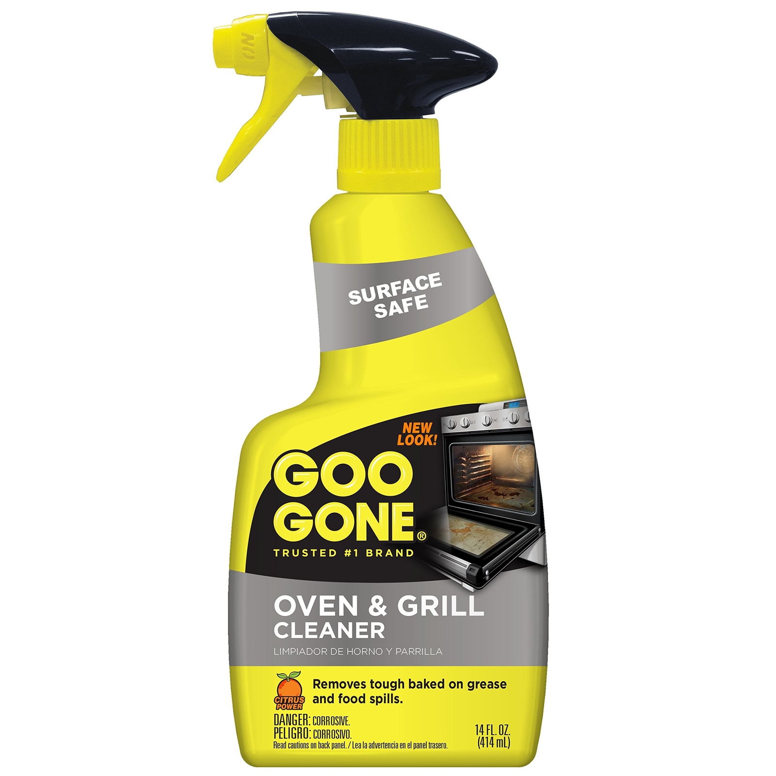 Goo Gone 14 Fl Oz Oven and Grill Cleaner Foam Safe Multi Surface Grease Remover