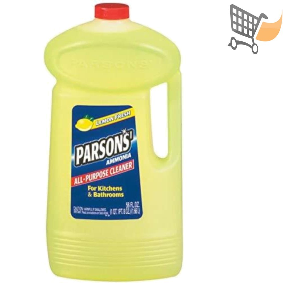 Ammonia Cleaner Lemon All-Purpose 56 oz Pack for Floors Sinks Windows