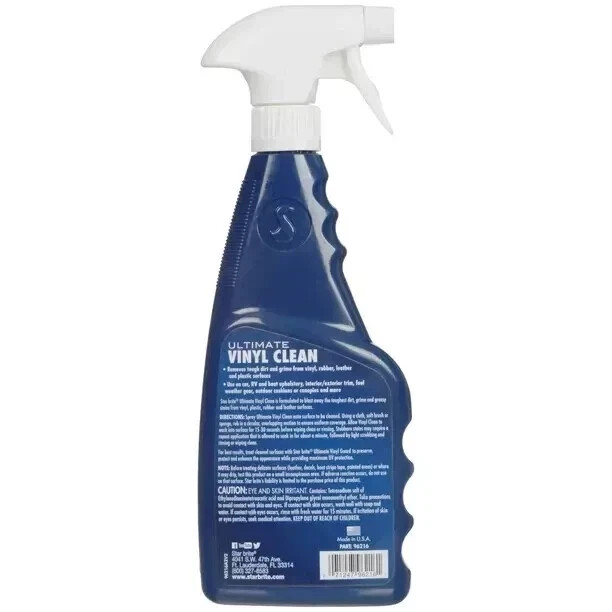 Star Brite Ultimate Vinyl Clean Spray – Multi-surface Cleaner For Auto