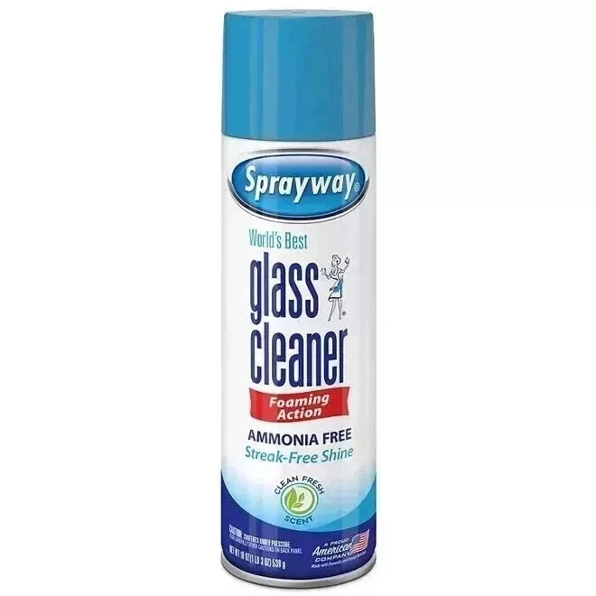 Sprayway Glass Cleaner 19 Ounce Pack of 4 Streak Free Shine free shipping