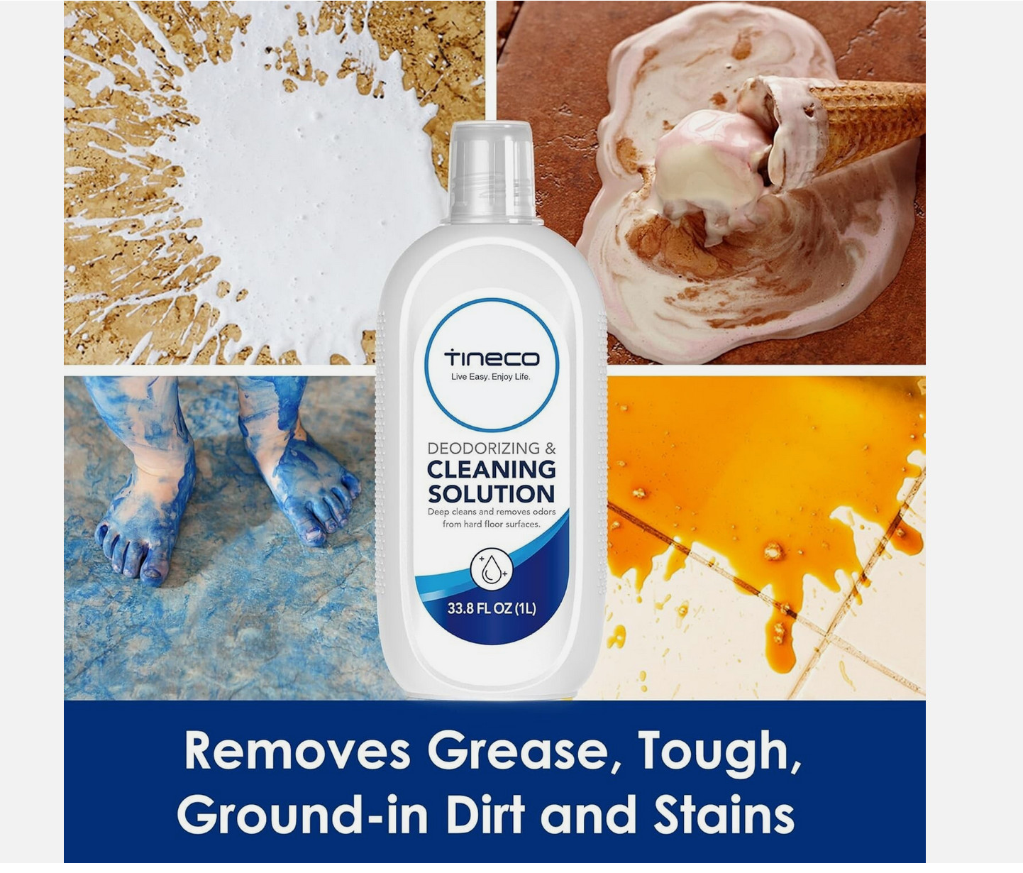 Tineco Liquid Floor Cleaning SolutioniFLOOR and Various Sealed Surfaces-2 Pack