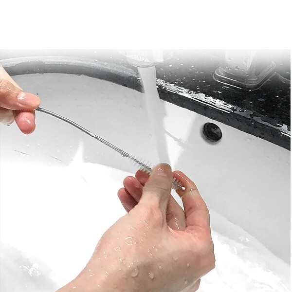 Flexible Brush for Air Tube Hose Skinny Pipe Sink Drain Plumbing Cleaning Tool