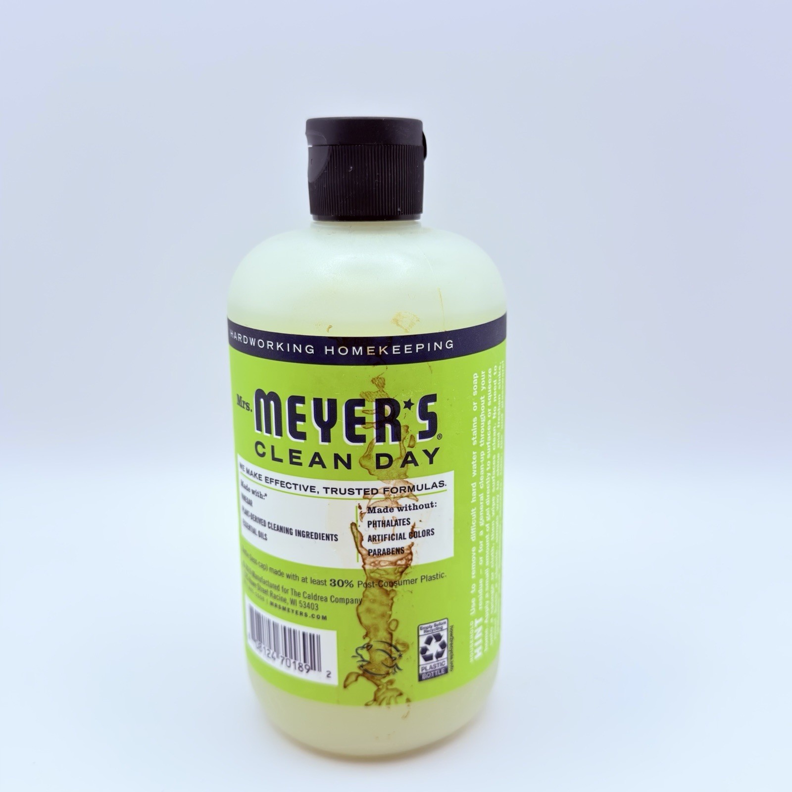 Clean Day Vinegar Cleaner, Lemon Verbena (12 Fl Oz, Pack of 1)