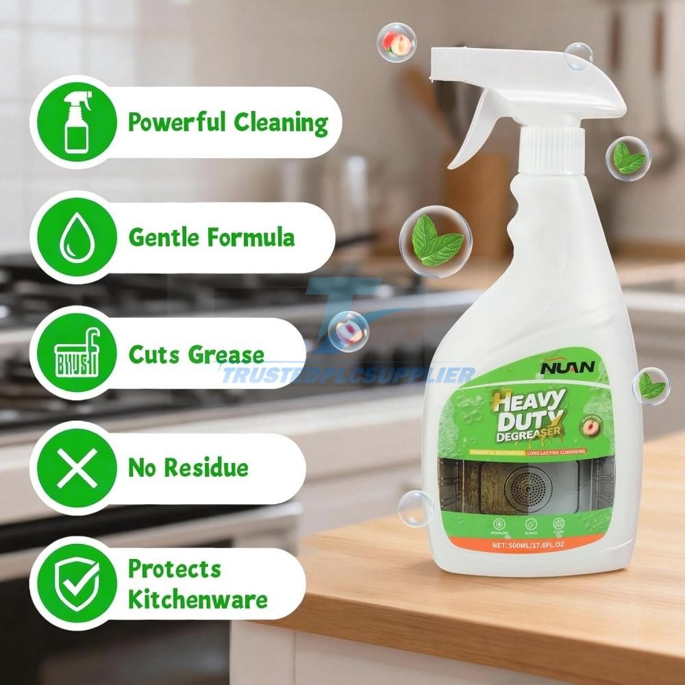 1/2PCS NUAN Heavy Duty Degreaser, Removes Grease & Grime, For Kitchen 16.91 oz
