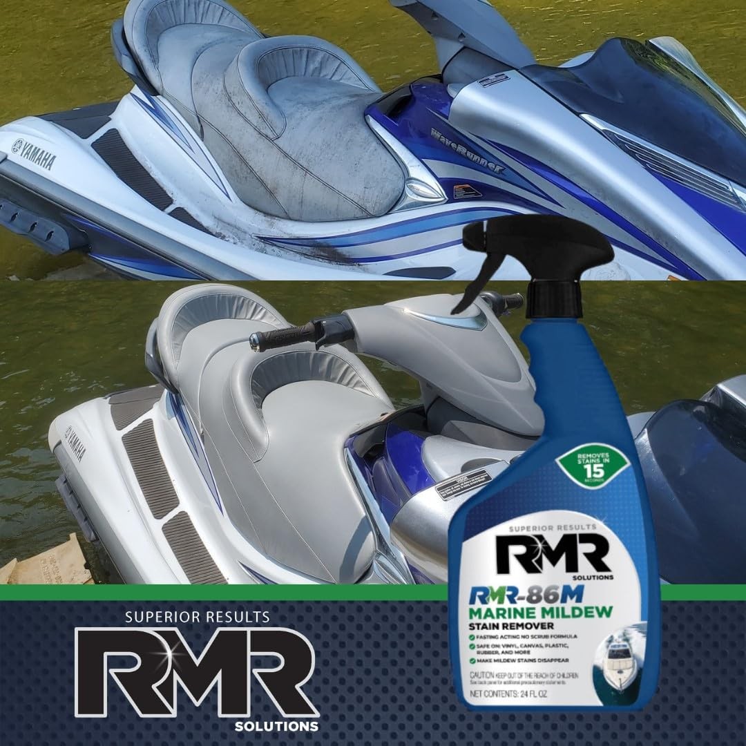 RMR-86M 24 Fl OZ, Marine Mold Stain and Mildew Stain Remover – Scrub Free Formul