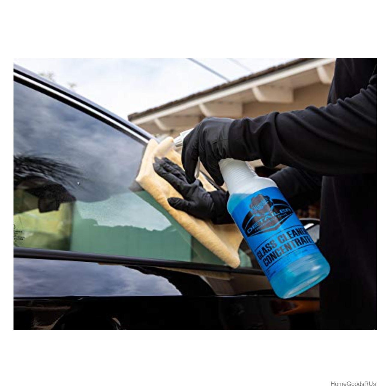 Professional Glass Cleaner Concentrate 1 Gallon Auto Glass Window Streak Free