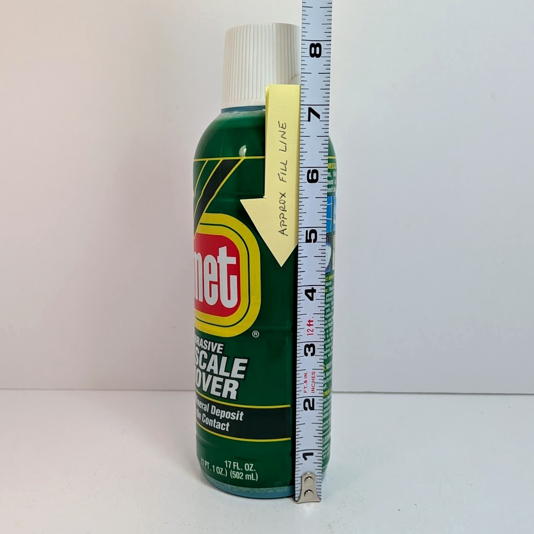 Comet Non-Abrasive Limescale Remover 1993 Vintage Squirt Bottle Italy 70% Full