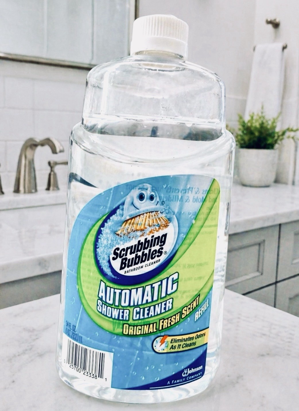 Scrubbing Bubbles Automatic Shower Cleaner Refill 34 Fl Oz Original Scent~New