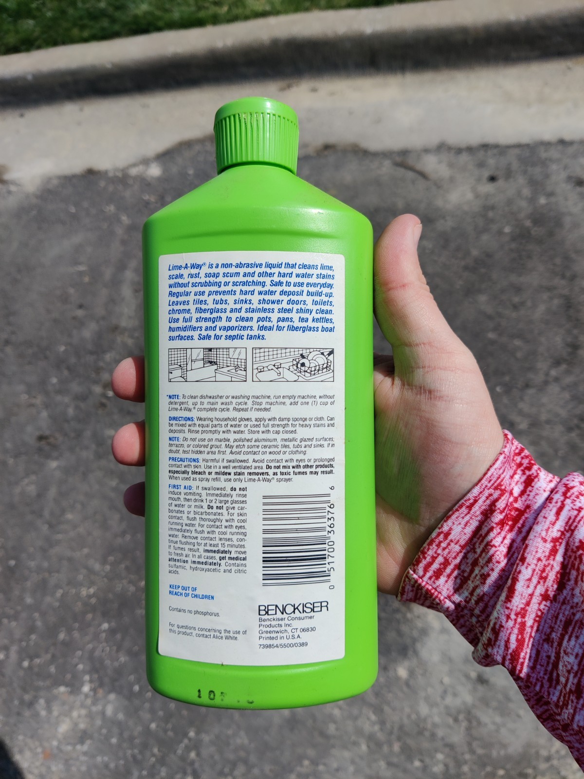 VERY RARE Lime-a-Way 1990’S 20oz Hard Water Stain Cleaner SHIPS FAST