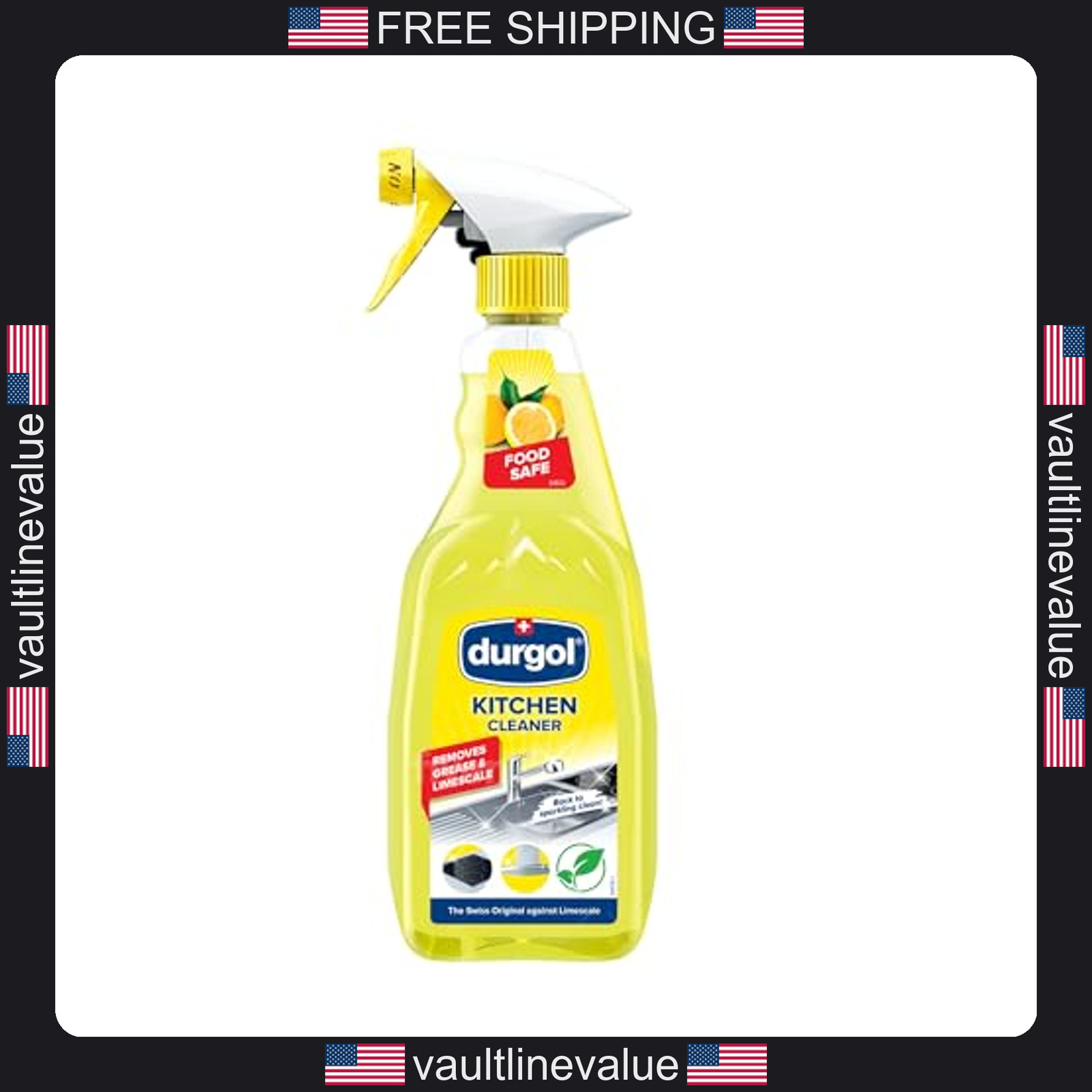 Durgol Kitchen Cleaner Descaler 16.9oz Fast Acting Limescale Remover