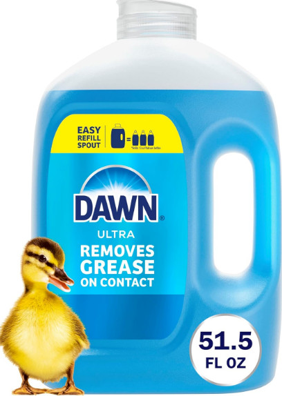Dawn 51.5 oz Ultra Dishwashing Liquid Refill Jug Large, Original Scent Pack of 1