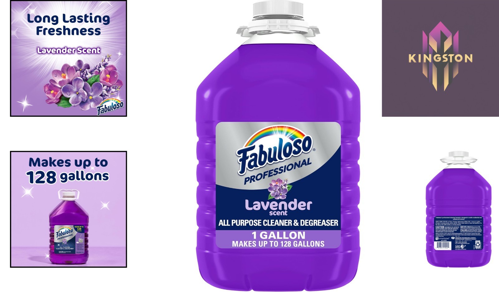 128 Oz Lavender All-Purpose Cleaner – Concentrated & Residue-Free for Easy Use