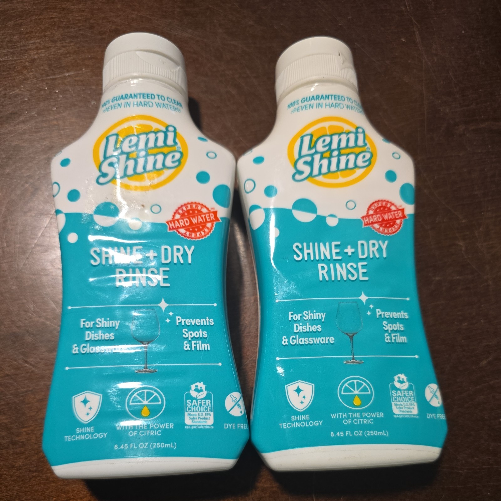 2 pc Lemi Shine Rinse 8.45oz 100% Natural Citric Extract (BN38)