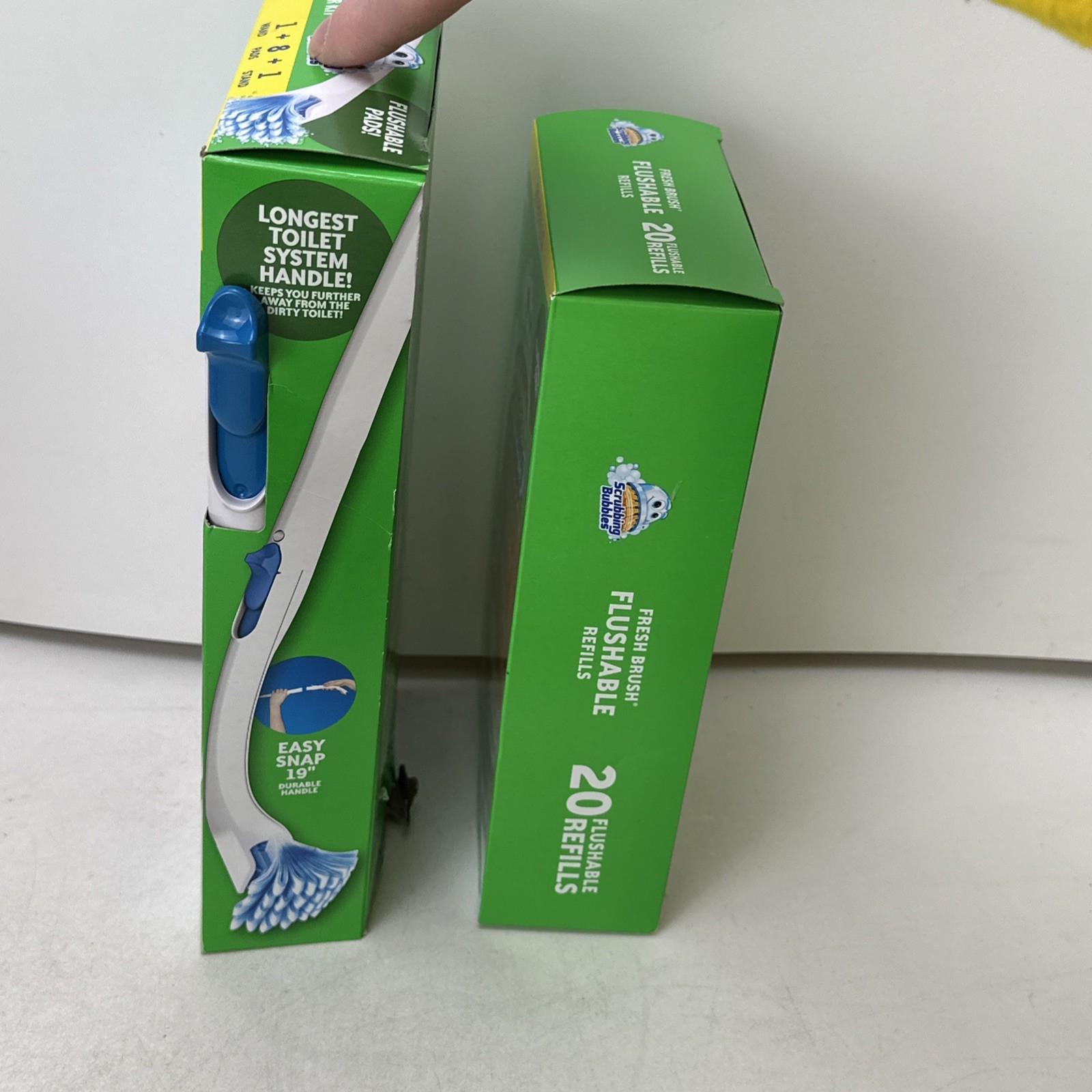 Scrubbing Bubbles Fresh Brush Starter Kit & Refills Toilet Bowl Cleaning System