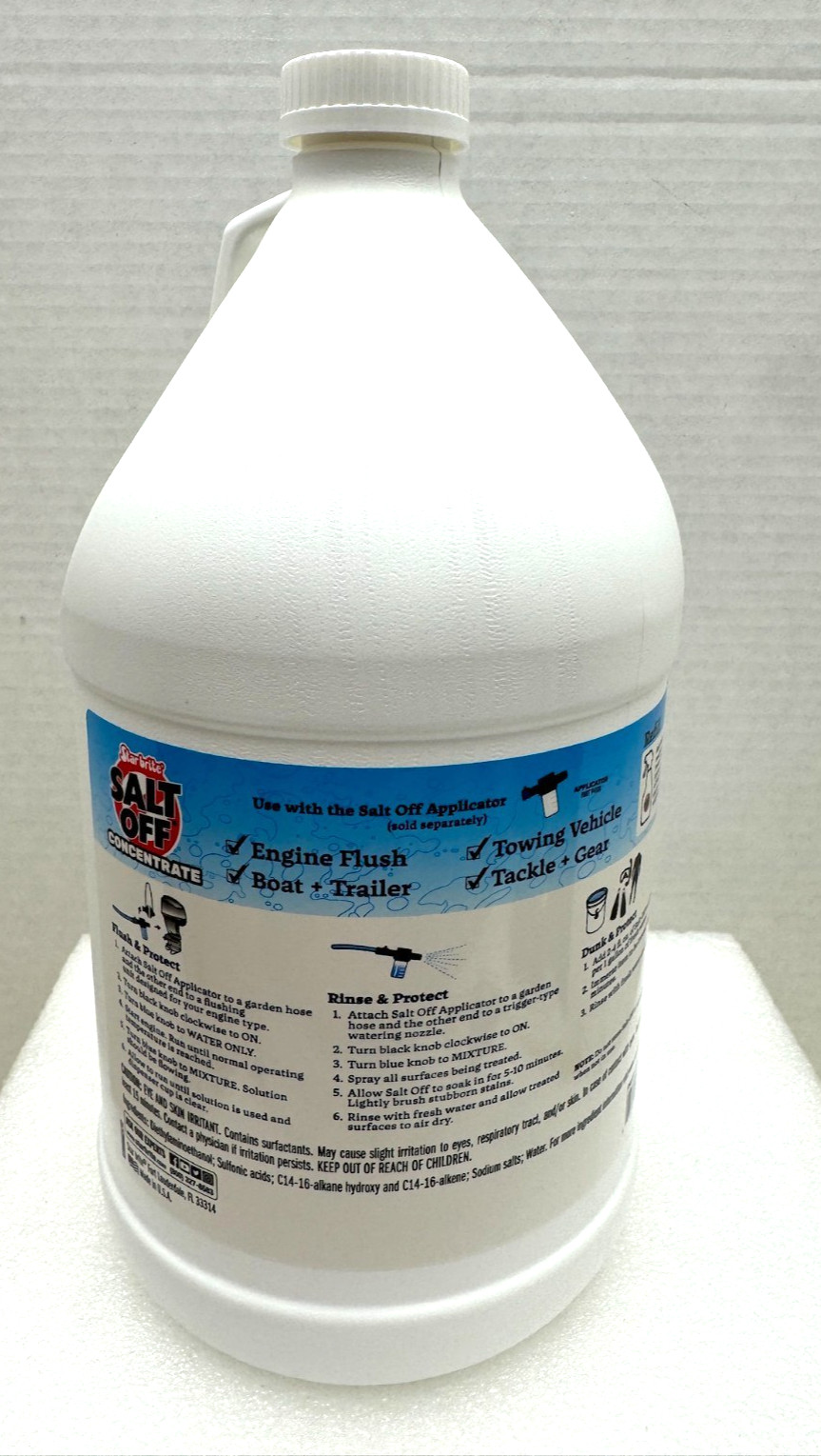 Star Brite Salt Off Concentrate remover for Boat/Trailer/Fishing Gear/glass/viny