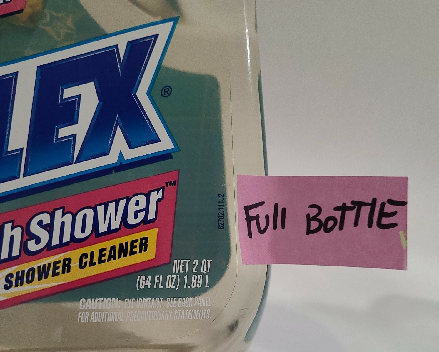 Tilex Fresh Shower Daily Cleaner Refill Full 64 Fl & Empty Spray Bottle Original