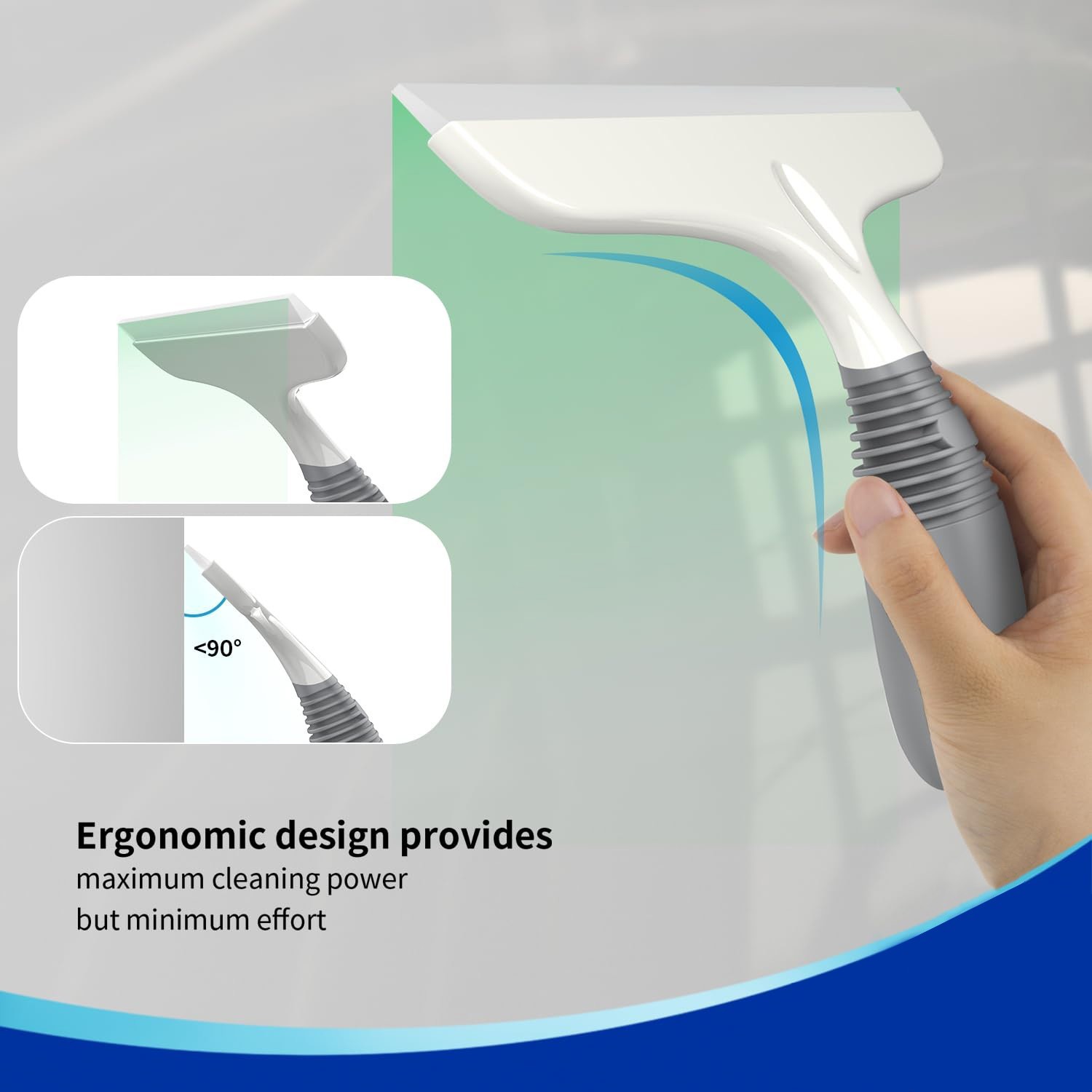 Modern Design Silicone Squeegee for Shower Doors Windows Tiles