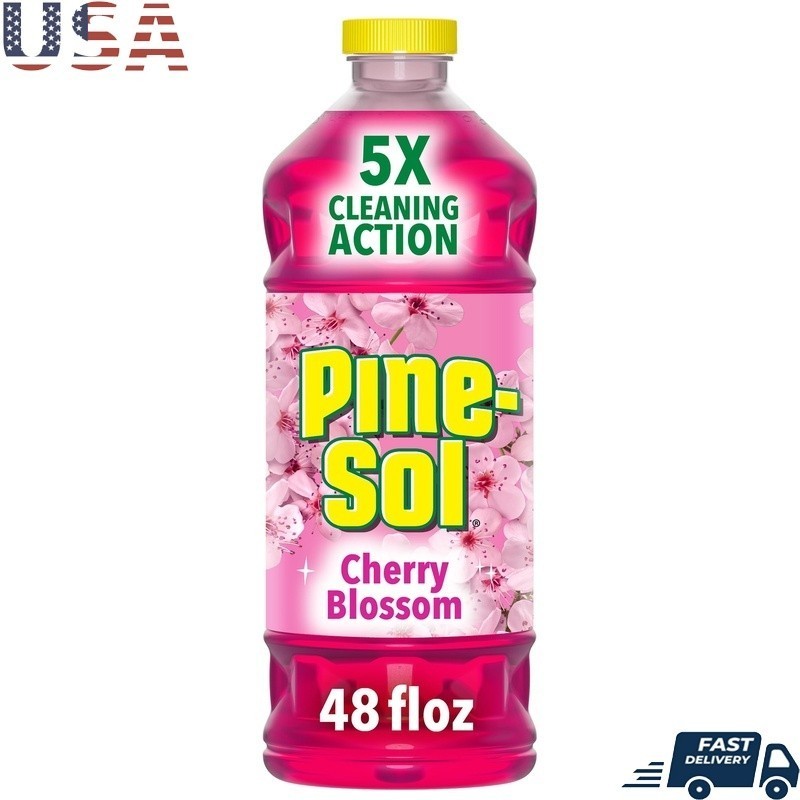 Cherry Blossom Multi-Surface Cleaner 5X Action Deodorizes Cuts Grease Dirt Grime