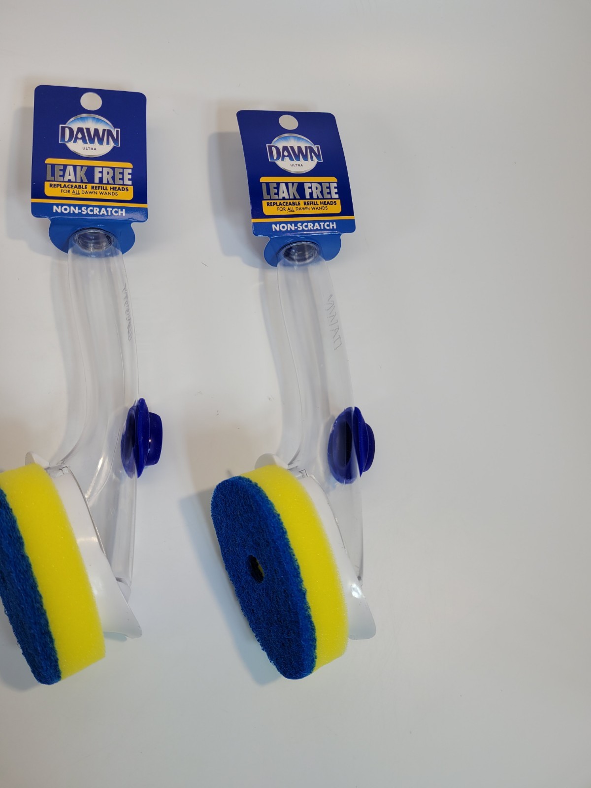 Dawn Soap Dispensing Dish Wand with Refill Non-Scratch Scrubber Sponge 3 Units