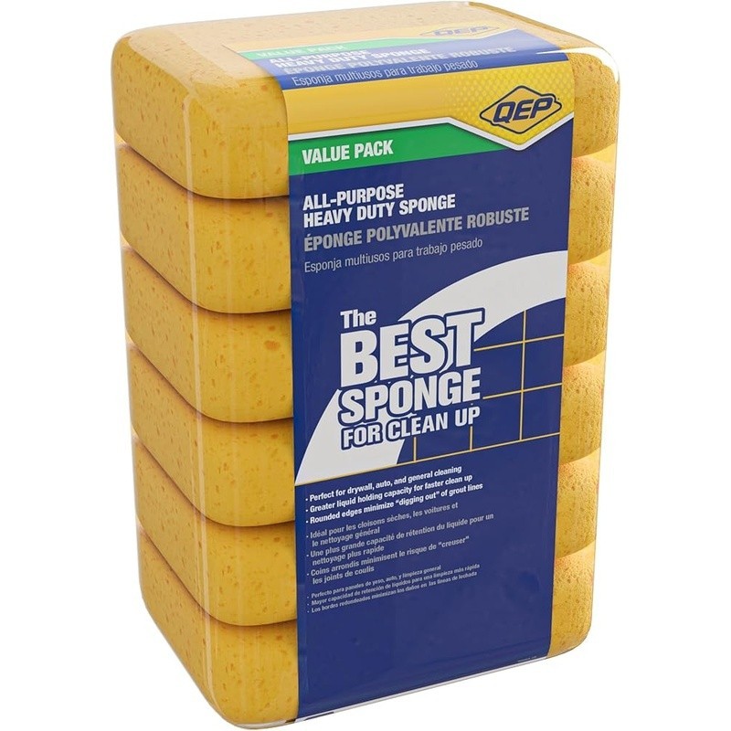 Heavy Duty Grout Cleaning Sponge Pack of 6 Efficient Tile Installation Tool New