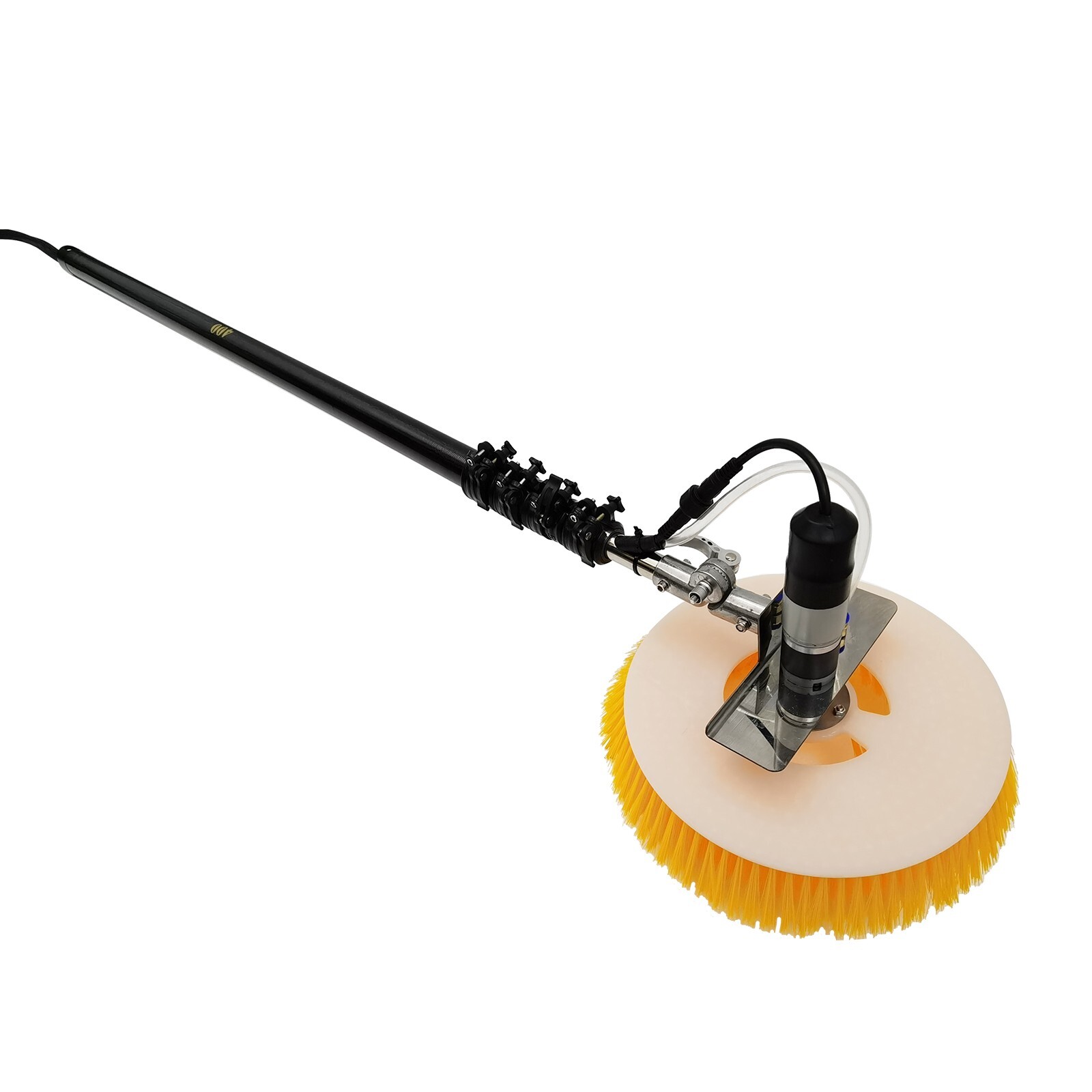 110V 13.4″ Electric Solar Panel Cleaning Machine 236″ Extension-type 350 rpm