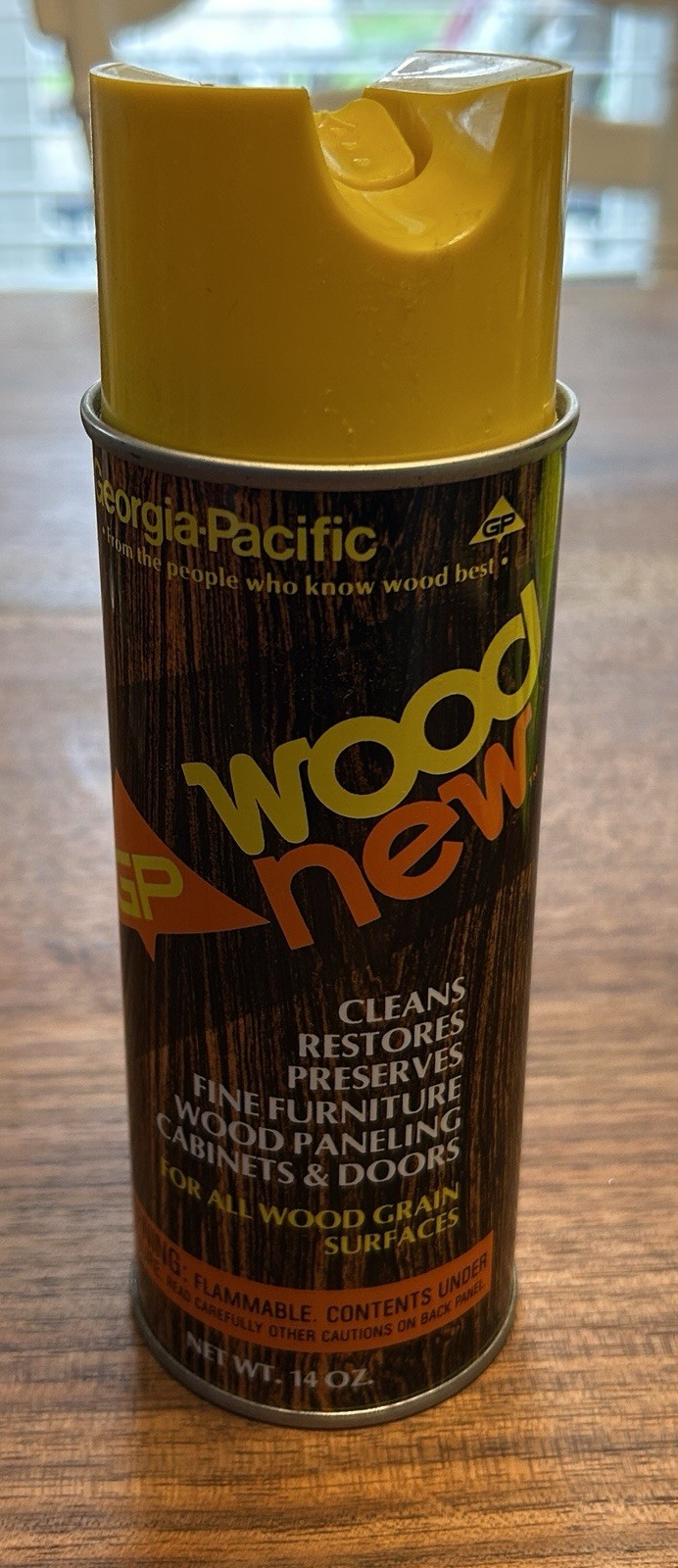 Georgia Pacific Wood New 14 oz Cleans Restores Preserves Wood Grain Surfaces D/C